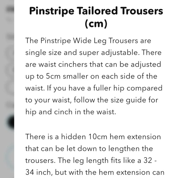 Snag Tights Black Pinstripe Trousers - F1 - Picture 3 of 4